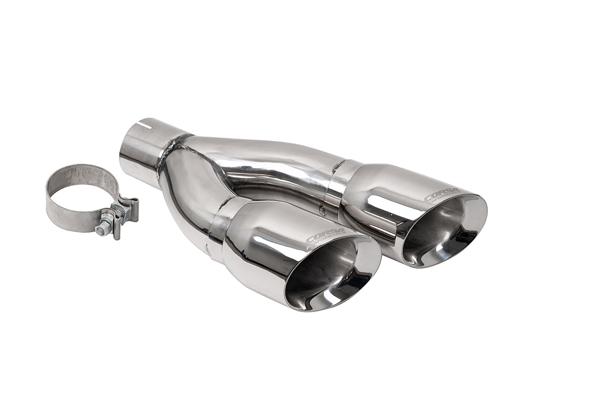 Replacement / 4.0 in Twin Slash Tip Kit | 2022-2024 Tundra Systems (14078)