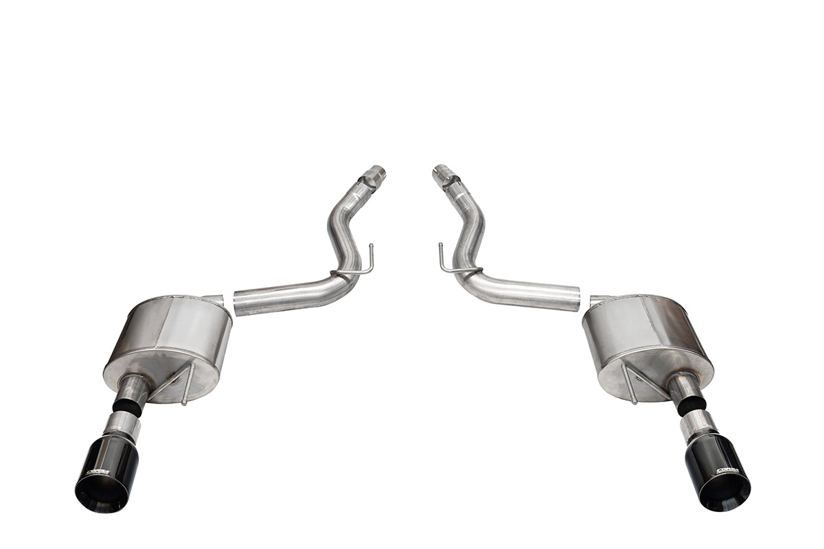Sport, Touring / 3.0 in Axle-Back 4.5 in Straight Tips | 2024 Mustang GT Coupe (21253, 21257)