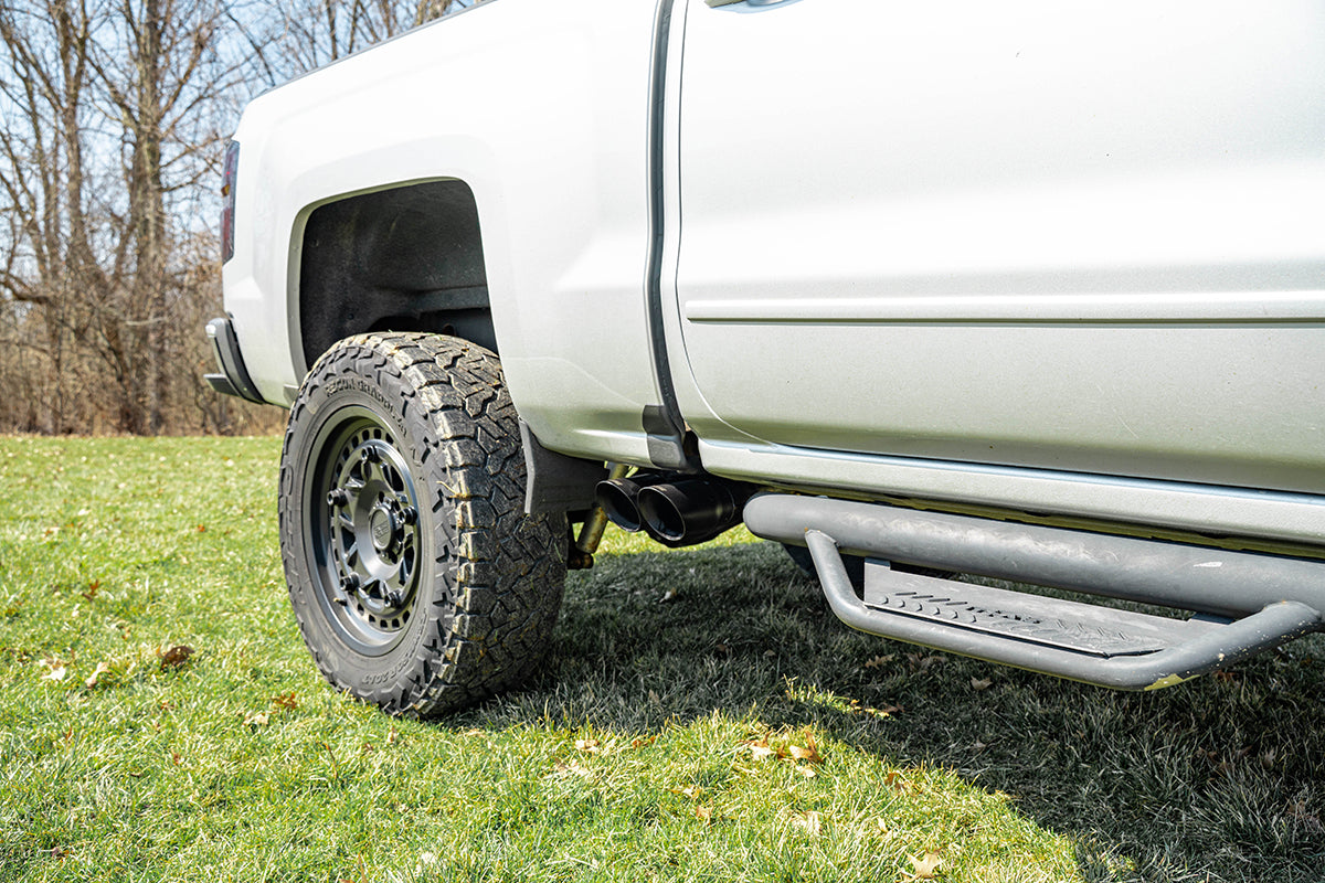 Xtreme / 3.0 in Cat-Back Front of Tire Exit | 2014-2019 Silverado/Sierra 5.3L | 6.2L V8 (143.5" | 153" WB) (21310)