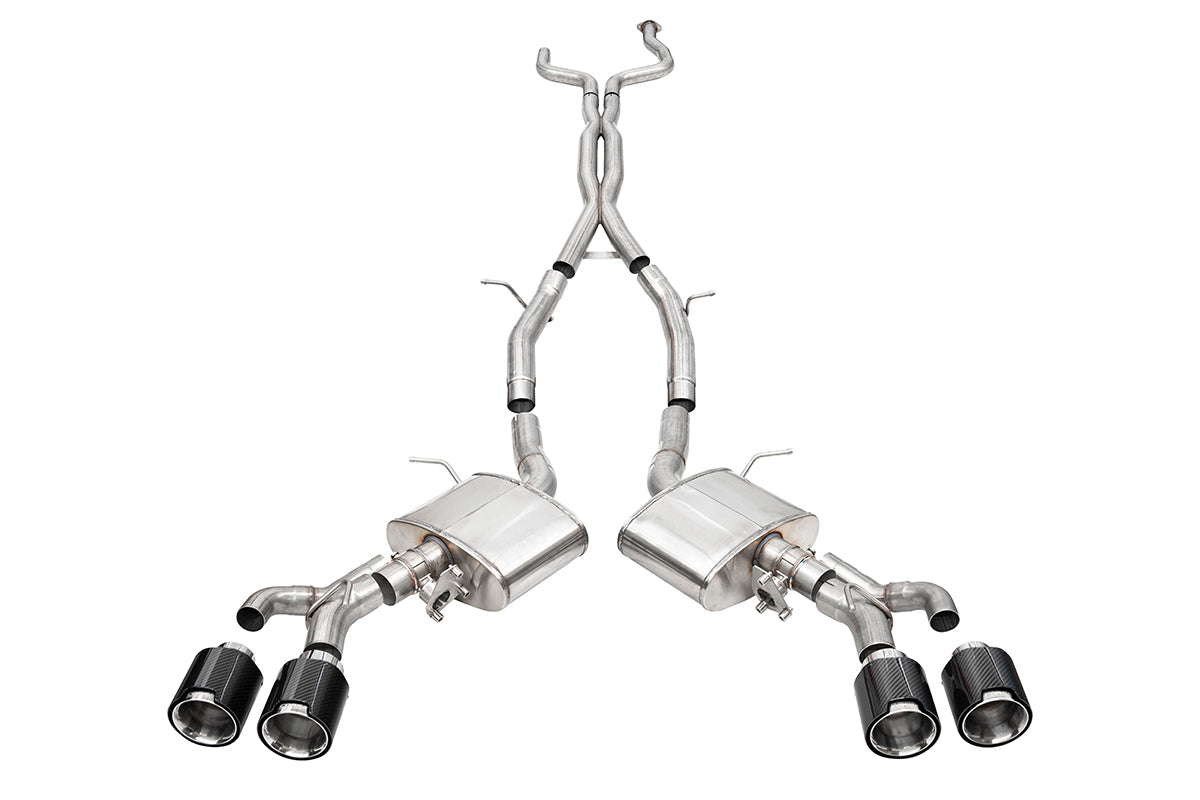 CORSA Sport Valved / 3.0 in Axle-Back 4.5 in Twin Tips | 2022+ Cadillac CT4-V Blackwing (21319) main image 0