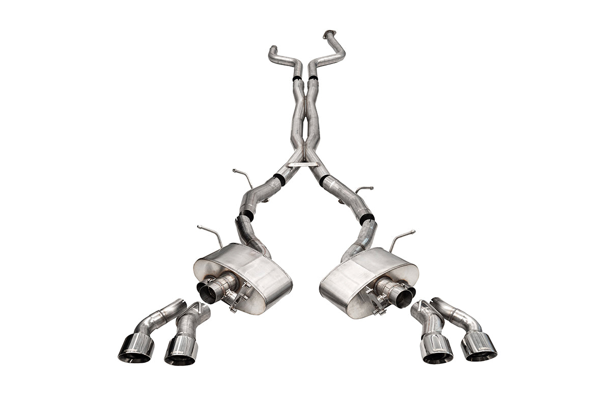 Xtreme Valved / 3.0in Cat-Back 4.5 in. Twin Tips | 2020+ Cadillac CT5-V (21326)