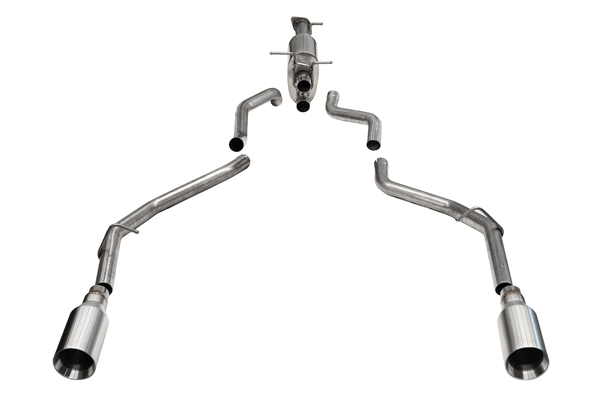 Xtreme, Sport / 3.0 in Cat-Back DRE 5.0 in Single Tips | 2019-2026 RAM 1500 5.7L 140, 144, 153WB