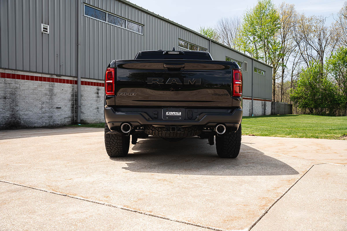 2025+ RAM RHO | Sport / Cat-Back DRE 5.0 in Single Tips