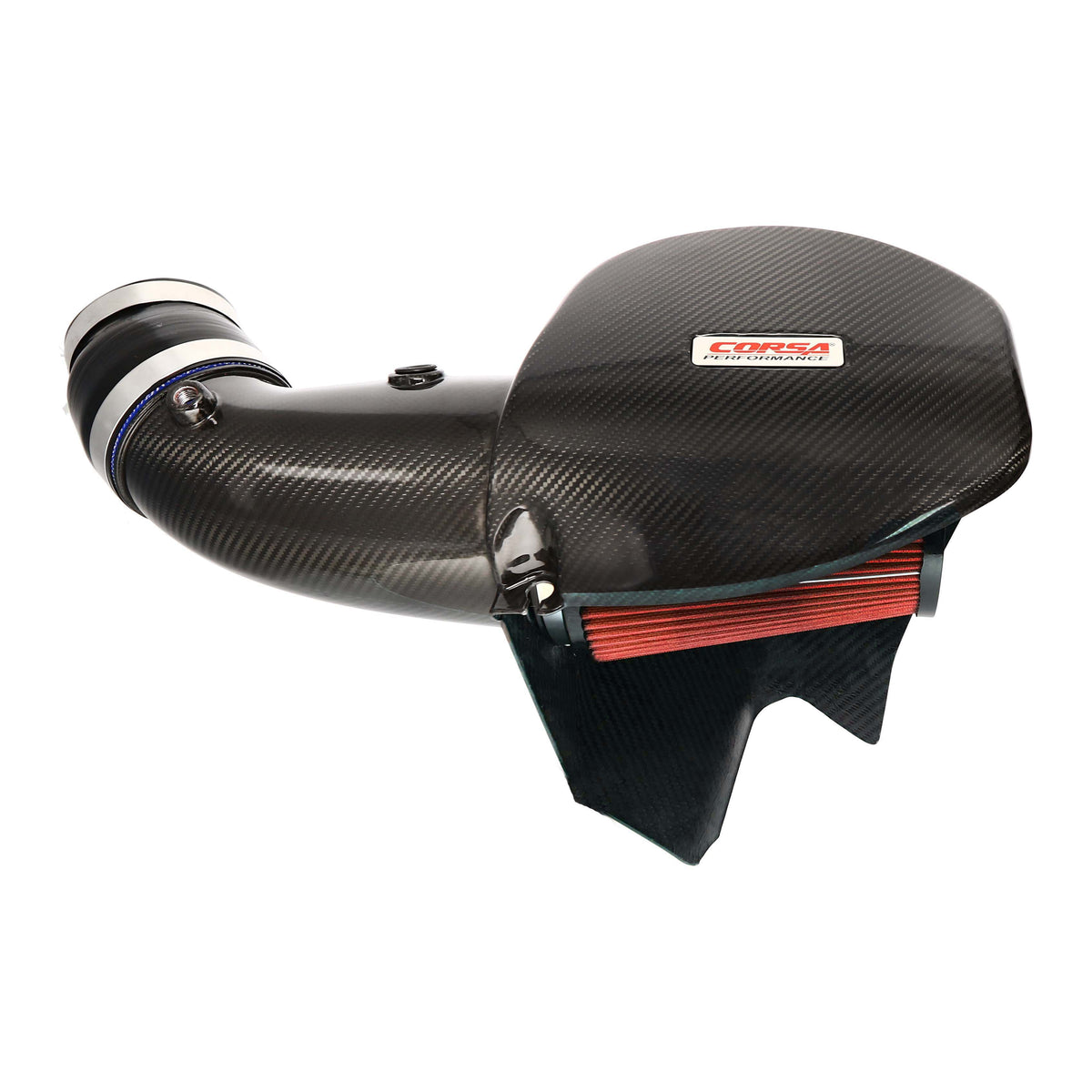 Black / Carbon Fiber Air Intake | 2017-2024 Challenger, Charger 6.2L (44004-1)