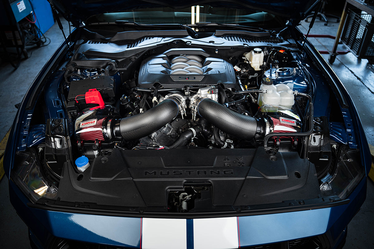 2024+ Ford (S650) Mustang GT 5.0L & Dark Horse Carbon Fiber Air Intake System