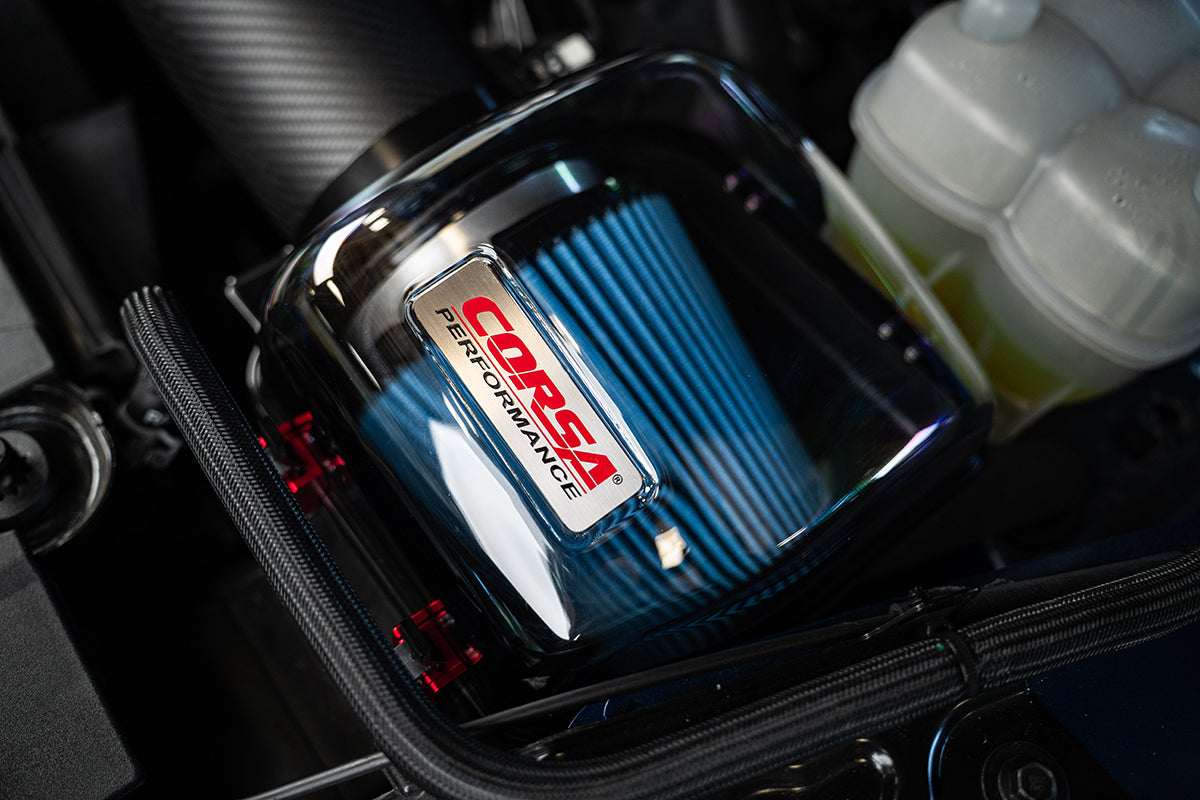 2024+ Ford (S650) Mustang GT 5.0L & Dark Horse Carbon Fiber Air Intake System