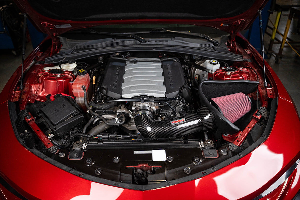 2016-2024 Chevrolet Camaro SS Carbon Fiber Air Intake System (44018D / 44018)