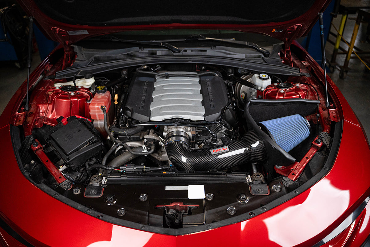 2016-2024 Chevrolet Camaro SS Carbon Fiber Air Intake System (44018D / 44018)