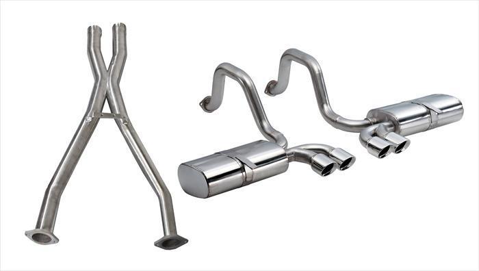 corsa performance c5 z06 catback exhaust system