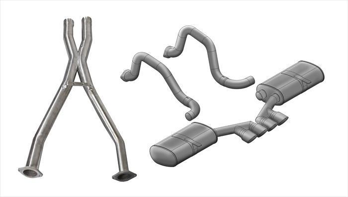 corsa performance c5 corvette catback exhaust system