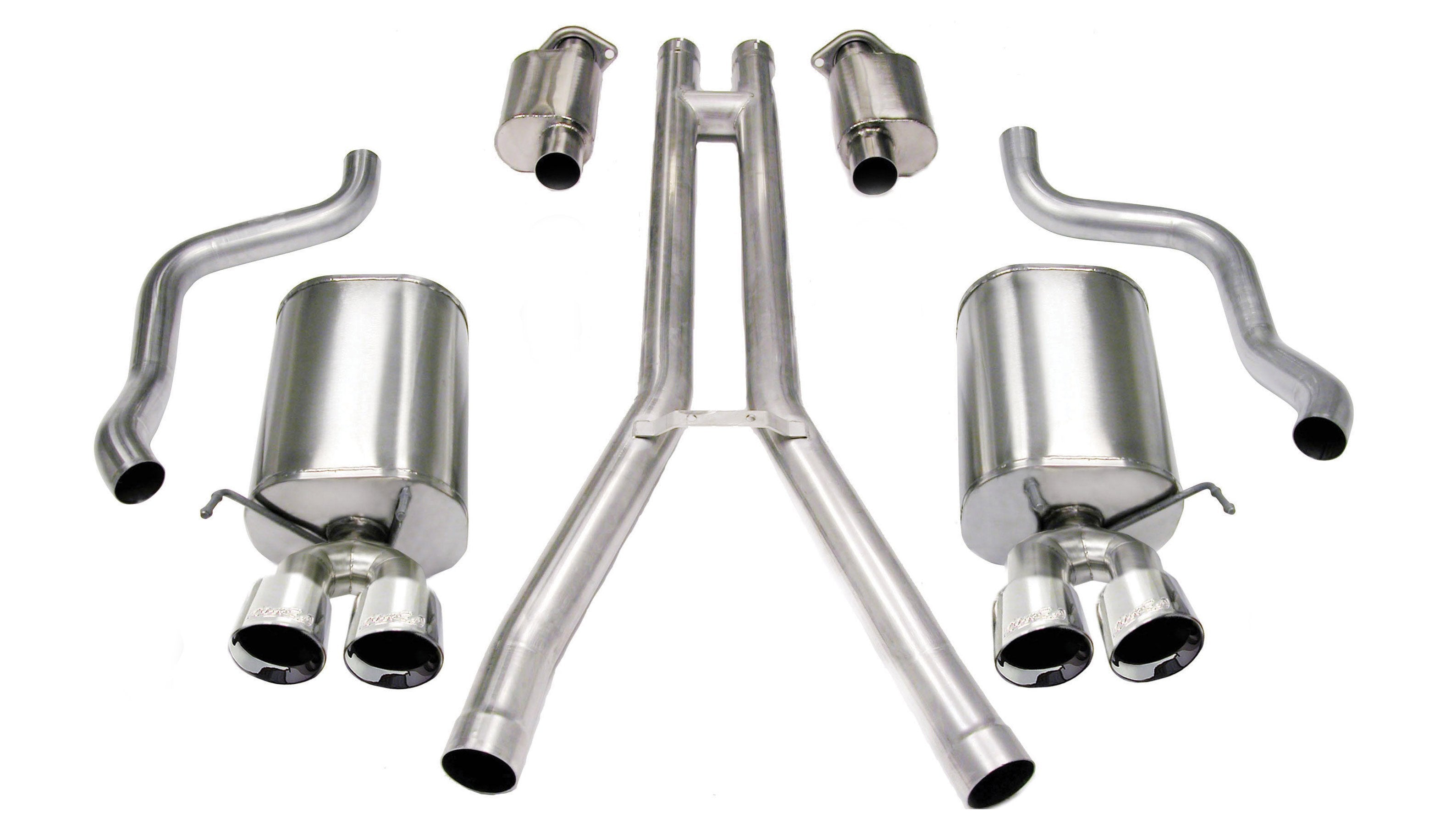corsa cadillac XLR exhaust system