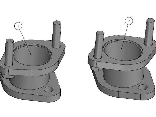 Use with P# 14553 / Driver & Passenger Adapters | BMW 325/328 E46 (14730)
