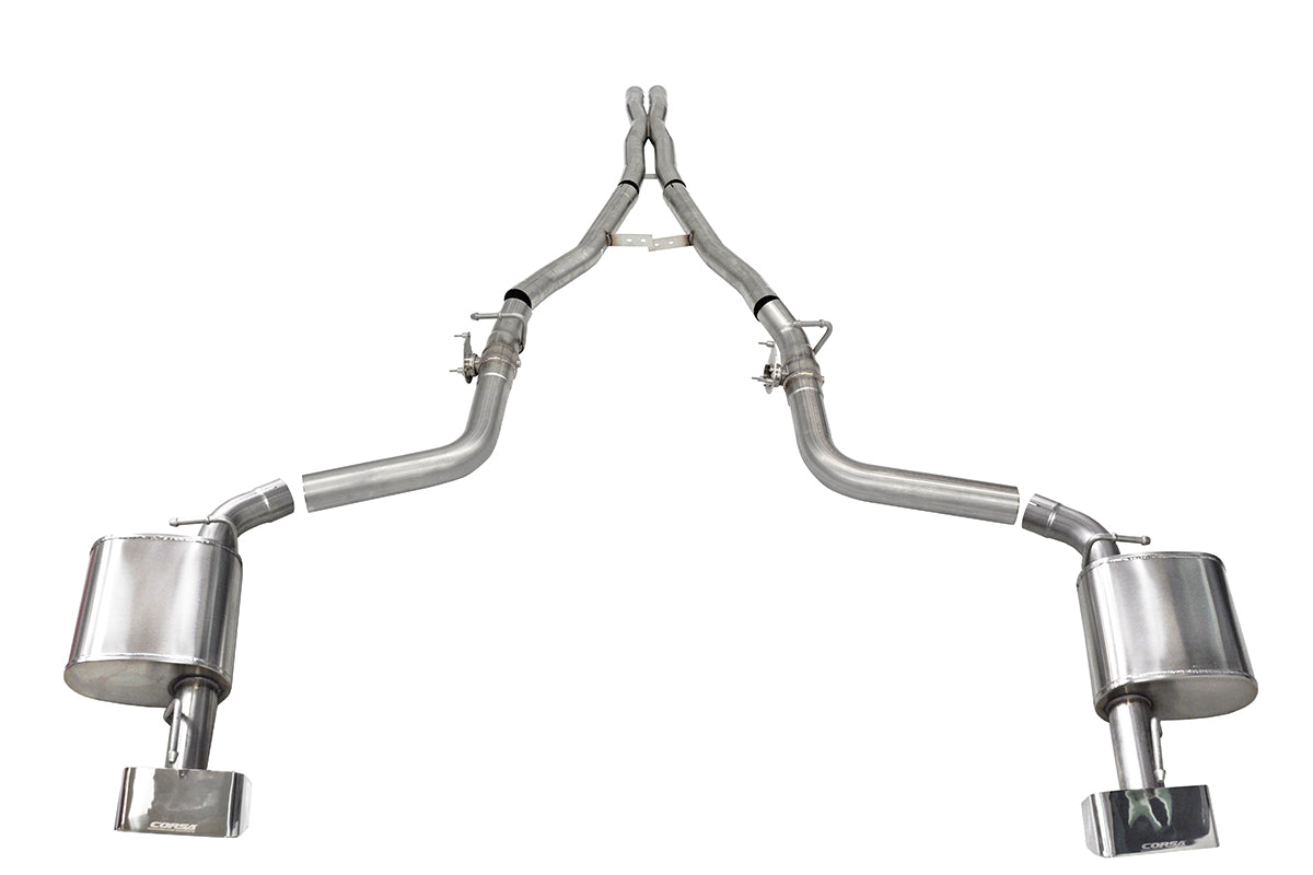 Xtreme Valved / 2.75 in Cat-Back GTX2 Tips | 2015-2022 Challenger 6.4L