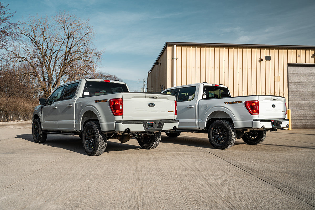Sport / 3.0 in Cat-Back 4.0 in Single Tips | 2021-24 Ford F-150 Tremor 3.5T EcoBoost (145.4" WB) (21185)