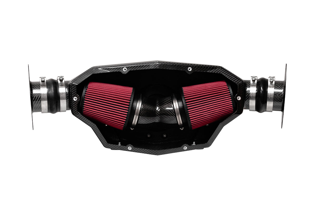 CORSA C8 Corvette Carbon Fiber Air Intake with 2 Dry Filters Part# 44003D