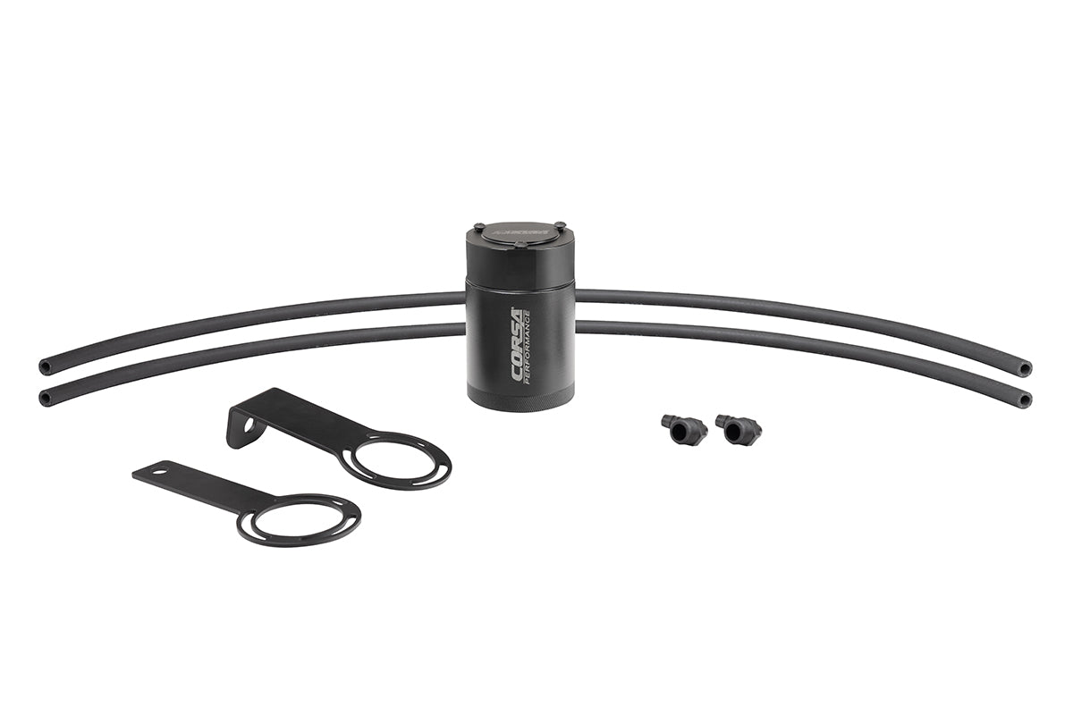 Universal Oil Catch Can w/ Bracket (3/8IN, 1/2IN, 5/8IN) (CC0015, CC0016, CC0017)