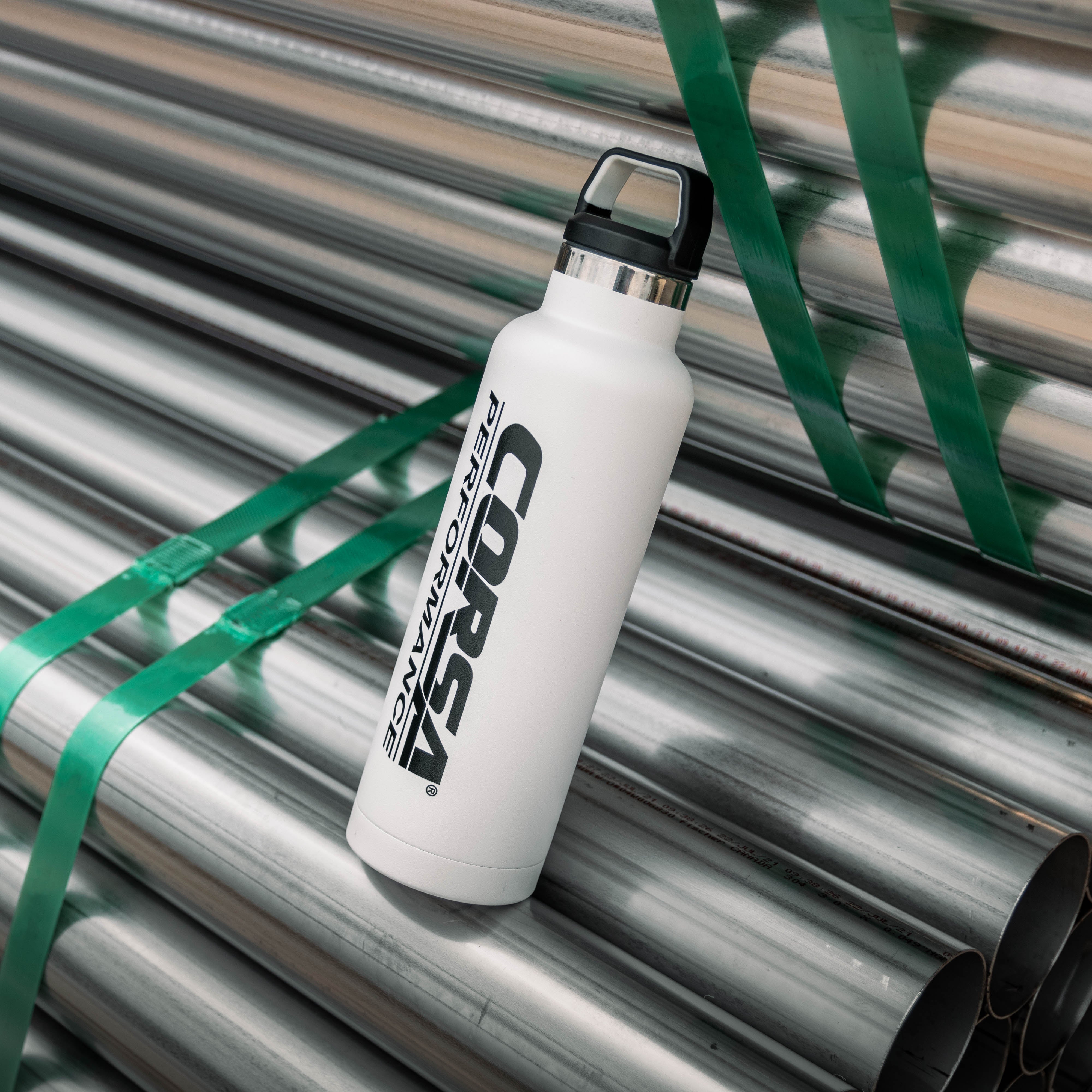 White / CORSA Water Bottle | 20oz