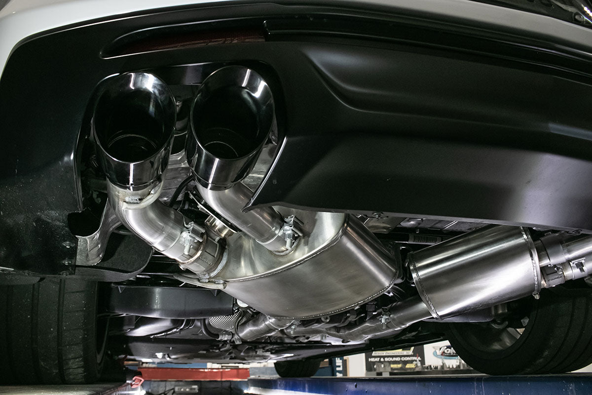 Valved / Axle-Back 4.0 in Pro-Series Quad Tips | 2016-2024 Camaro SS ZL1 (14789)