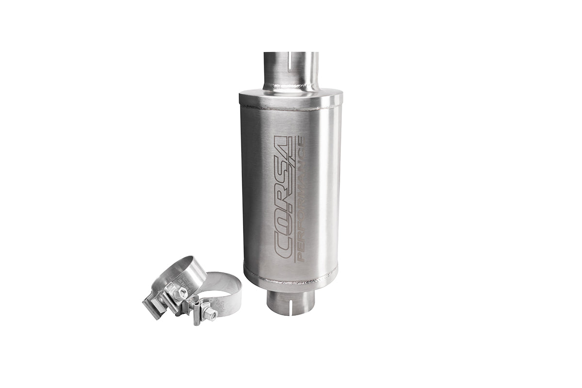 Slip Fit / 2.50 in Packed Resonator | 4-6 dB (PKM2005, PKM2004)