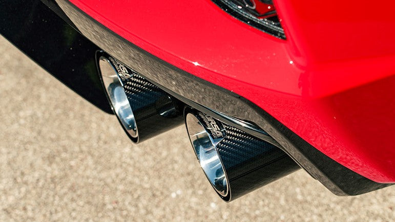 C8 Corvette Carbon Fiber Tips
