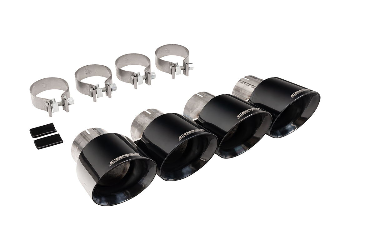 Replacement / 4.5 in Twin (Quad) Tip Kit | 2014-2019 Corvette C7 CORSA Systems (w NPP Valves) (14778)