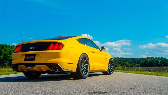 Sport, Touring / 3.0 in Axle-Back 4.5 in Single Tips | 2015-2017 Mustang GT 5.0L V8 Coupe (14326, 14329)
