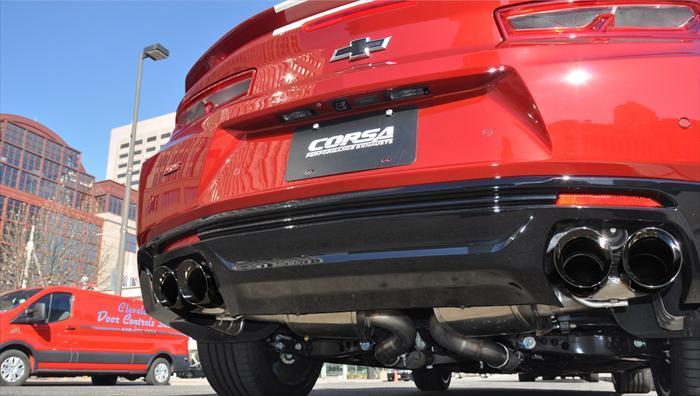 2016-2024 Xtreme Exhaust Camaro SS / ZL1 (14784, 14786) Xtreme, Sport / Axle-Back 4.0 in Twin Tips