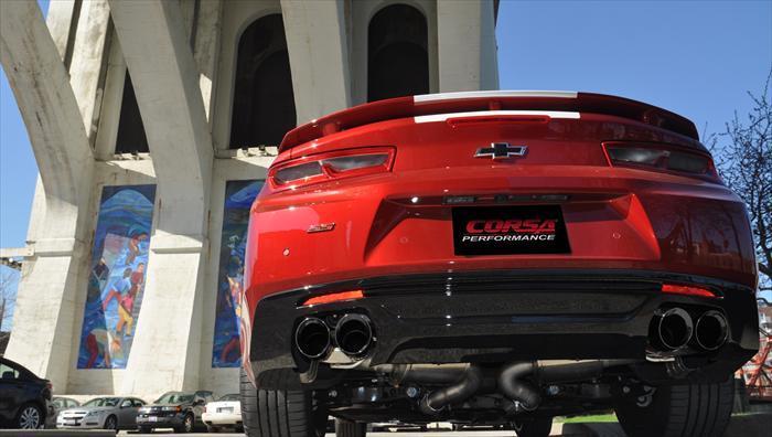 2016-2024 Xtreme Exhaust Camaro SS / ZL1 (14784, 14786) Xtreme, Sport / Axle-Back 4.0 in Twin Tips