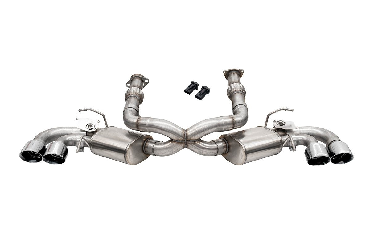 3.0 in Cat-Back 4.5 in Pro-Series Tips | 2020-26 Corvette C8 (w/ Factory NPP) (21100, 21103-1, 21106, 21105-1)