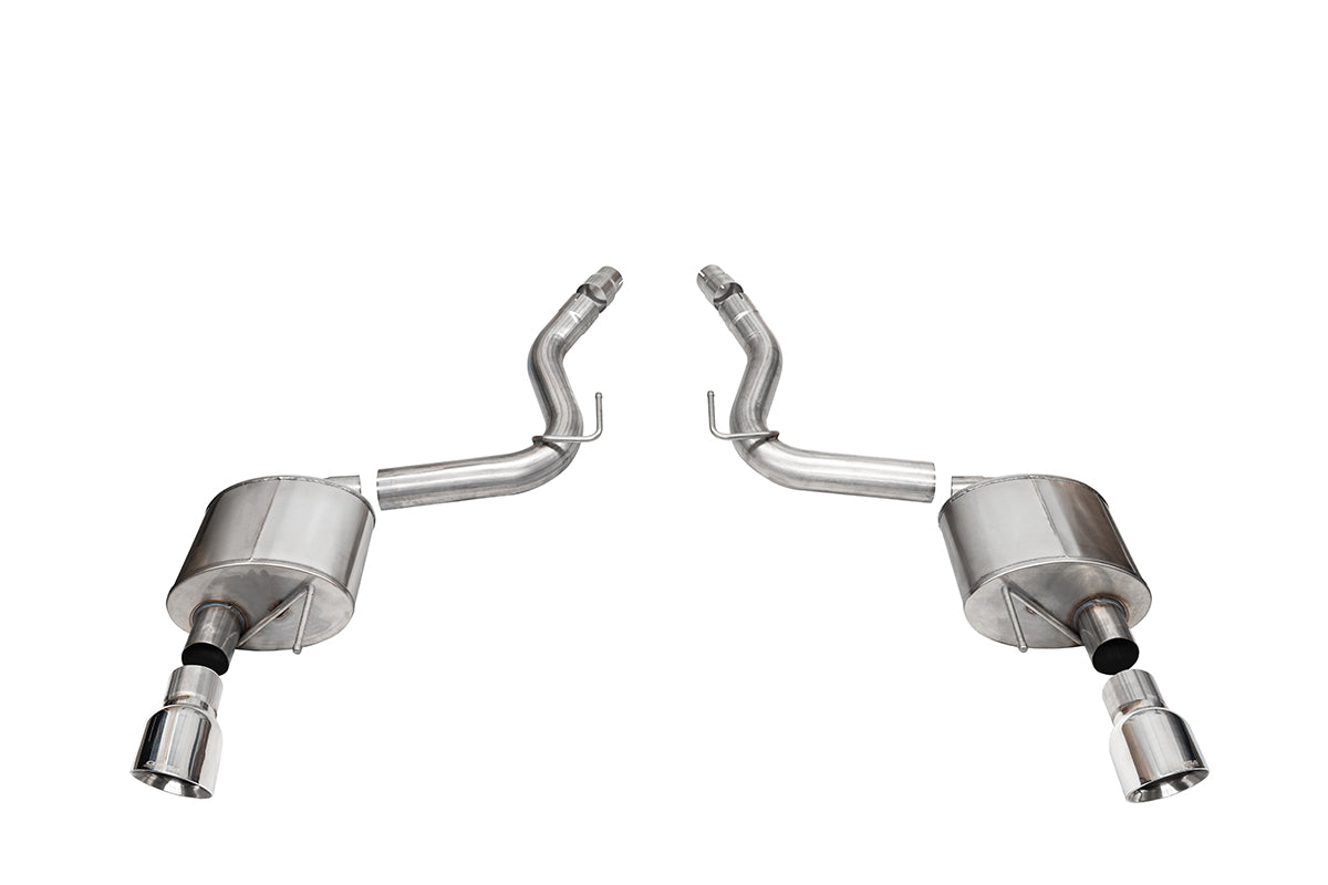 Sport, Touring / 3.0 in Axle-Back 4.5 in Slash Tips | 2024 Mustang GT Coupe (21252, 21256)