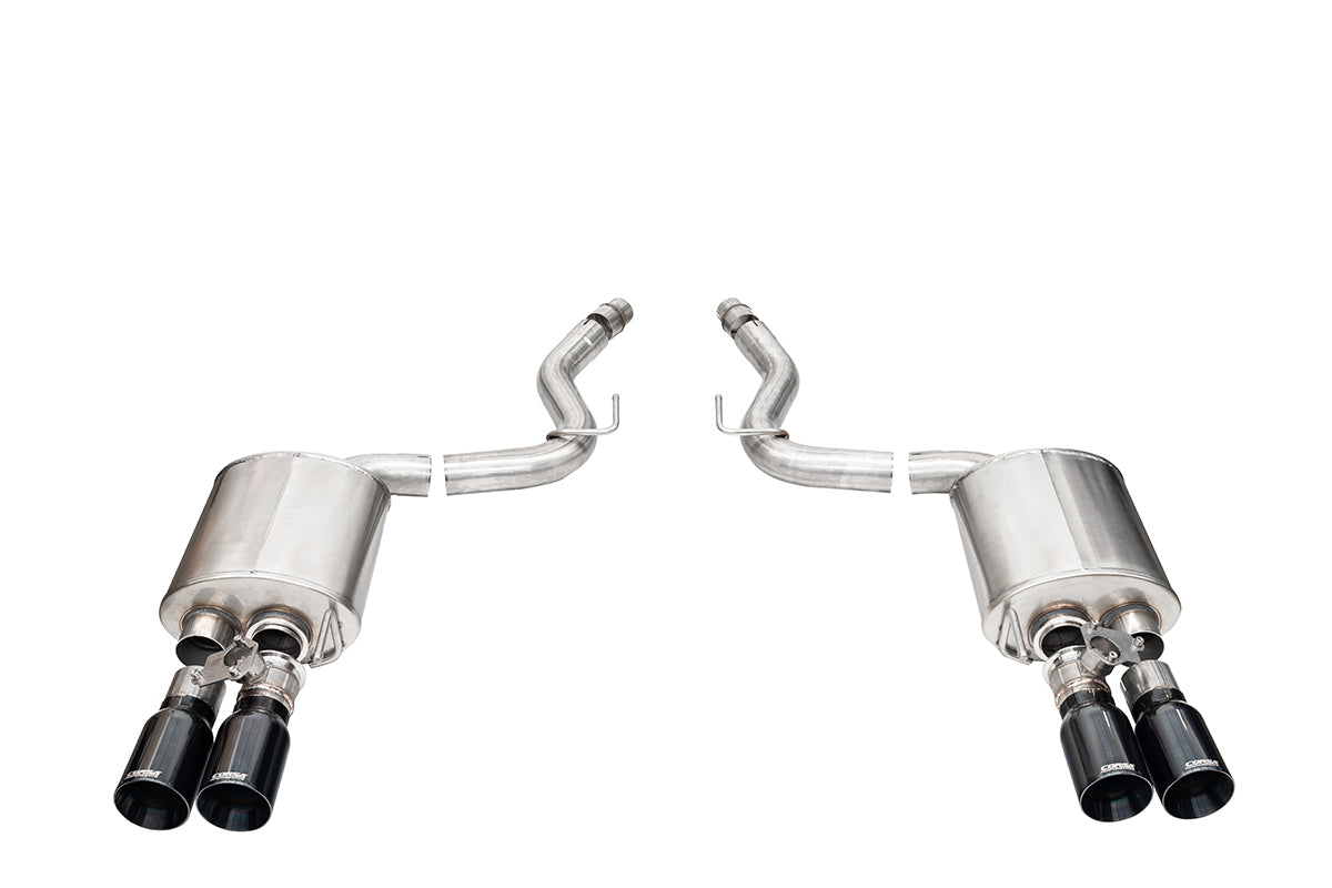Sport Valved / 3.0 in Axle-Back 4.0 in Straight Tips | 2024 Mustang GT Coupe (21262)