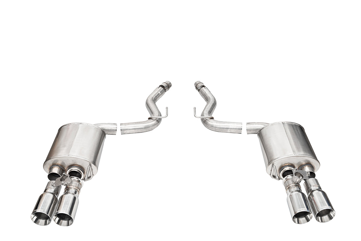 Sport Valved / 3.0 in Axle-Back 4.0 in Straight Tips | 2024 Mustang GT Coupe (21262)