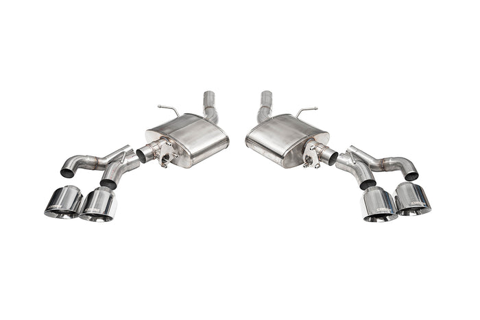 CORSA Touring / 2.5 in Axle-Back DRE 4.0 in Tips | 2005-2007 Cadillac STS 4.6L (14157) main image 1
