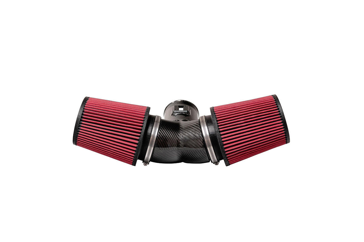 Black / Carbon Fiber Air Intake | 2020-24 Corvette C8 (44003D)