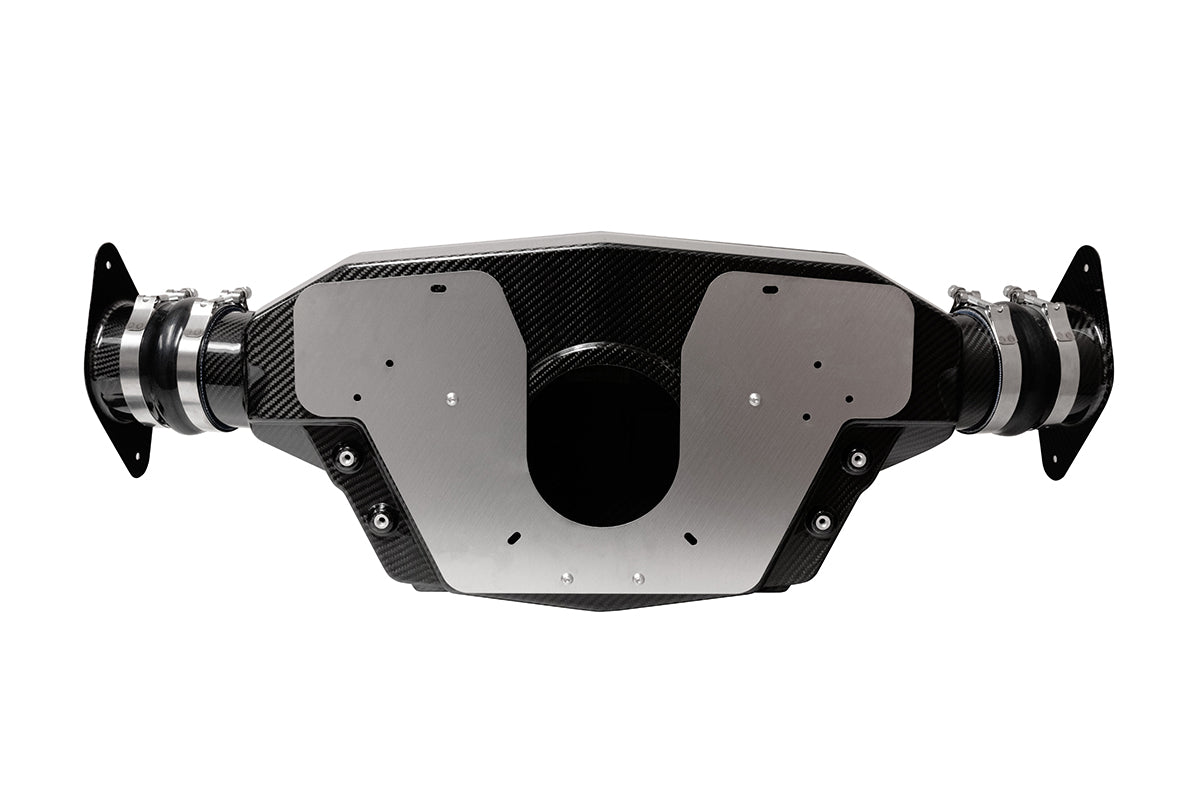 Black / Carbon Fiber Air Intake | 2020-24 Corvette C8 (44003D)