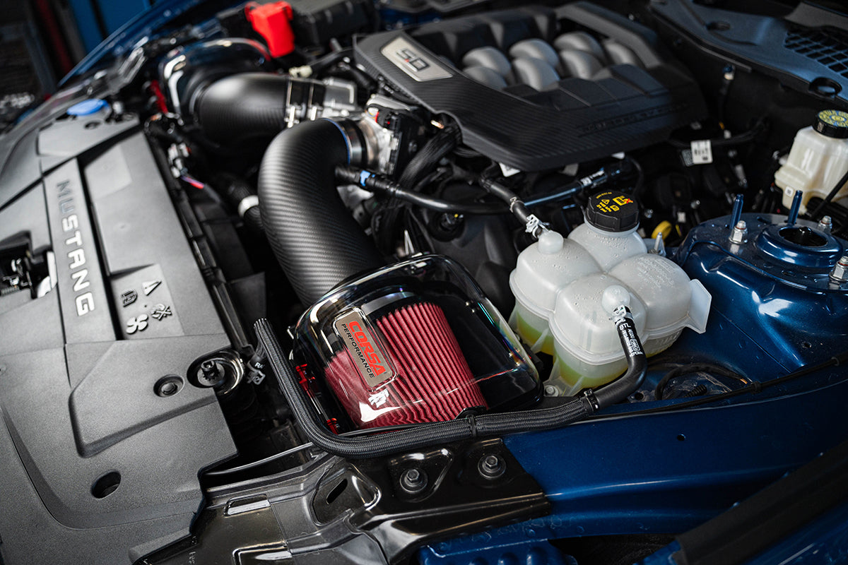 2024+ Ford (S650) Mustang GT 5.0L & Dark Horse Carbon Fiber Air Intake System