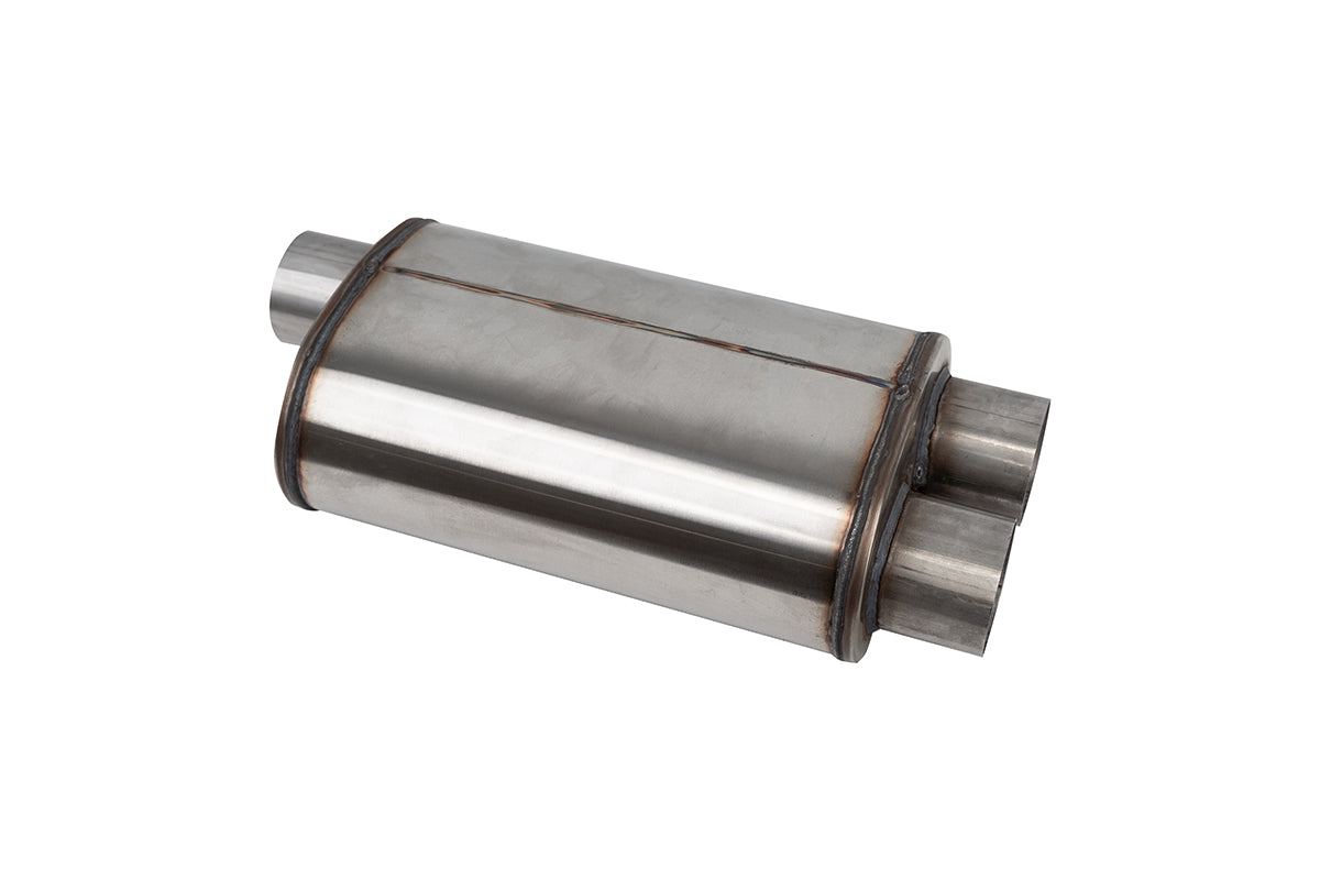 Pro Series Single to Dual Inlet|Outlet (2.5") & (3.0") Mufflers
