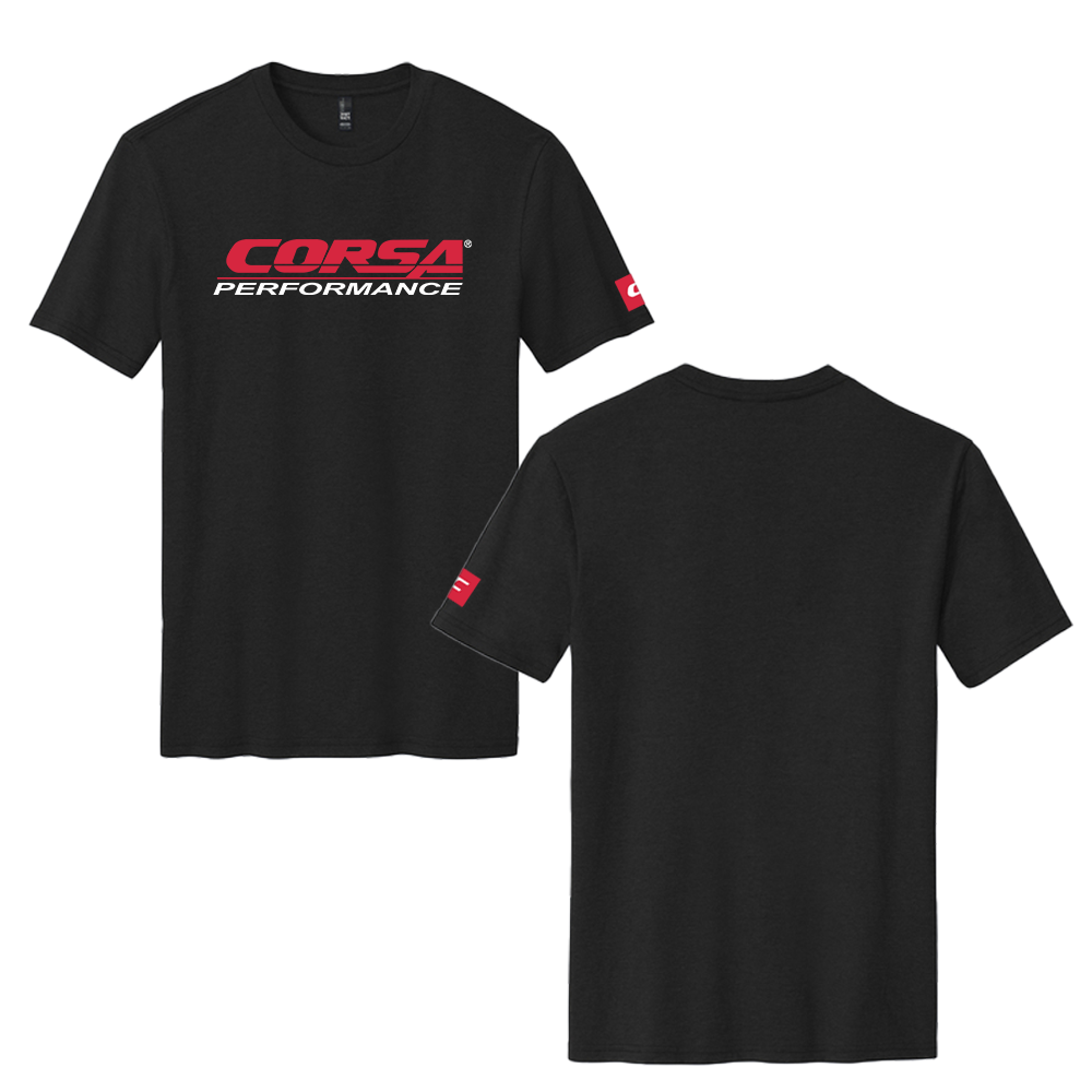 Corsa Logo T-Shirt - Red & Black