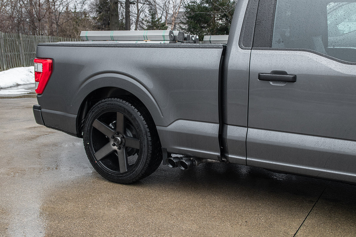 Sport / 3.0 in Cat-Back Front of Tire Exit | 2021-24 Ford F-150 3.5T EcoBoost (157.2" WB) (21168)