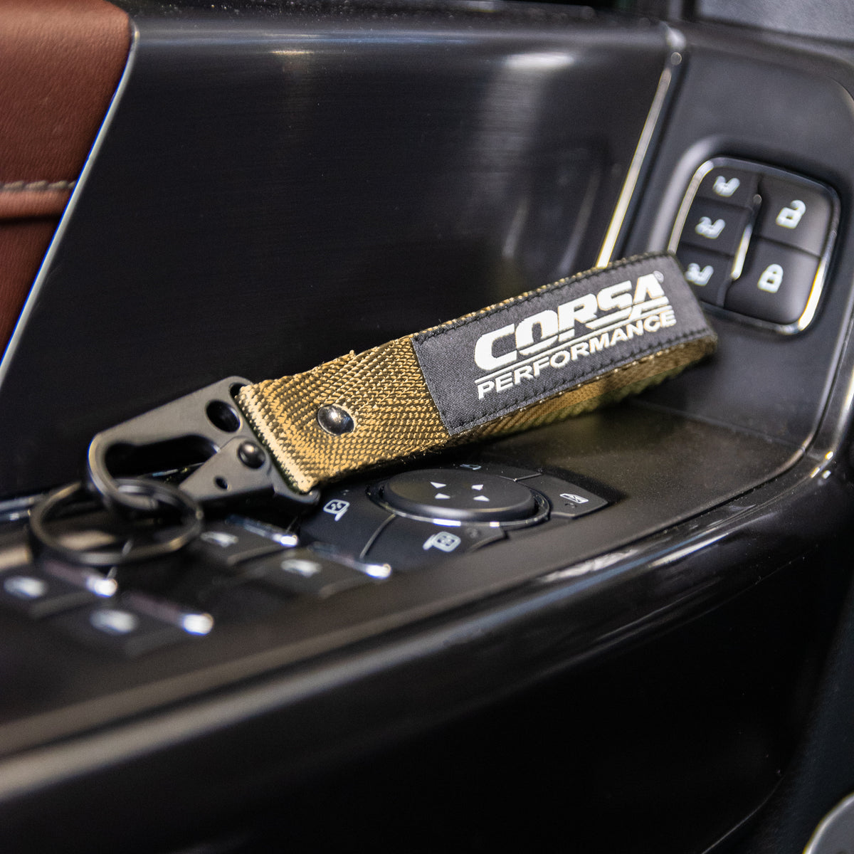 Gold / CORSA Heavy Duty Keyloop | Keychain Lanyard