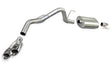 Corsa Performance Sport Cat-Back, Twin 4" Tips for 2011-2014 Ford F-150 (3.5L EB)