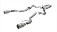 Corsa Performance Sport Cat-Back, Single 5in Tips, Gunmetal PVD finish (SKU 14397GNM) for 2017-2020 Ford F-150 (Raptor)