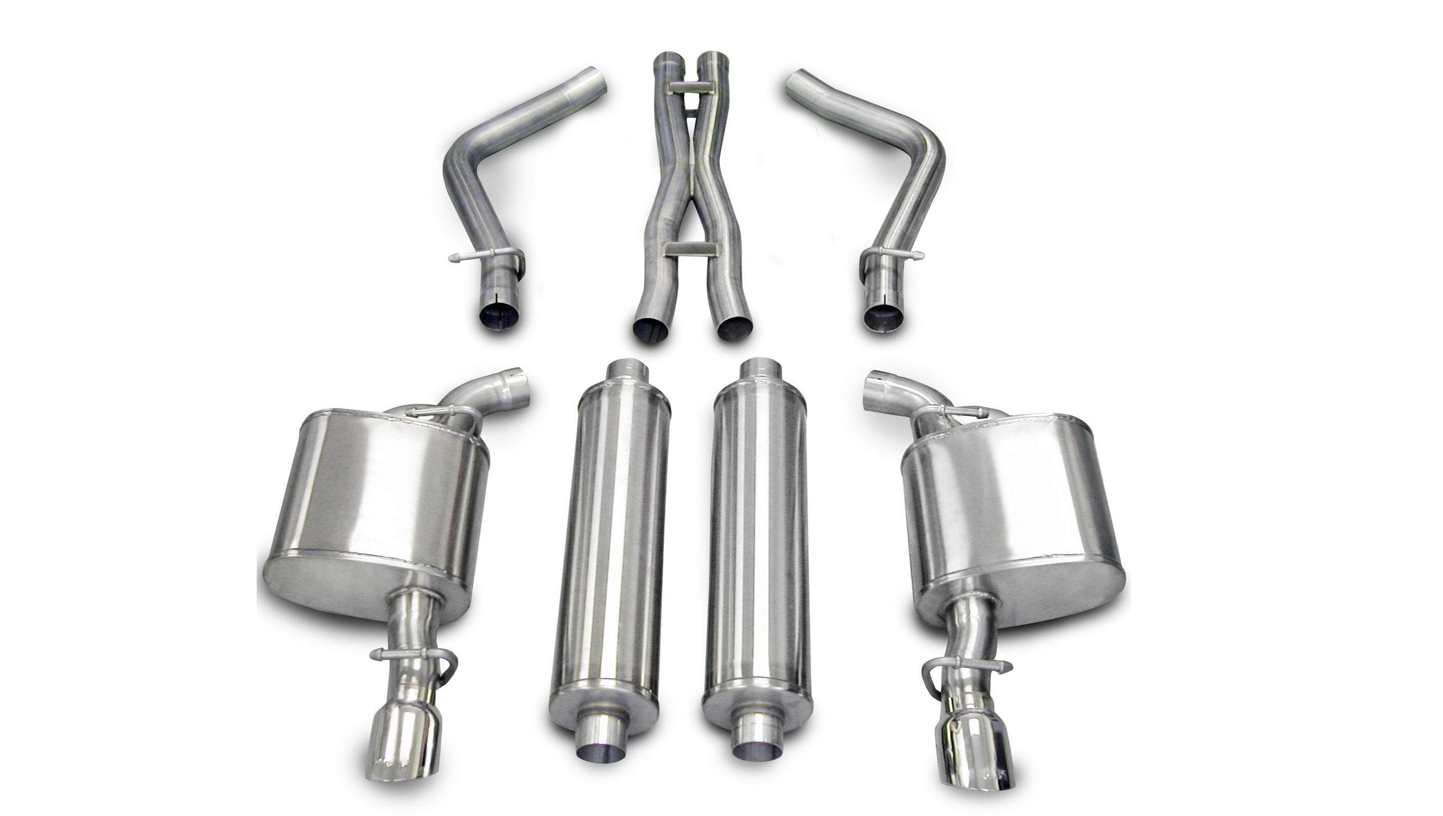 corsa performance 5.7L charger, magnum, chrysler 300 exhaust system