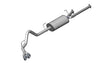 Corsa Performance Sport 3.0in Cat-Back, Single Side Exit, 4.0in Twin Tip for 2011-2021 Toyota Tundra (5.7L i-FORCE V8 (3UR-FE))