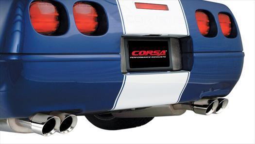 Sport / 2.5 in Cat-Back 3.5 in Twin Tips | 1996 Corvette C4 LT1, LT4 (14118)