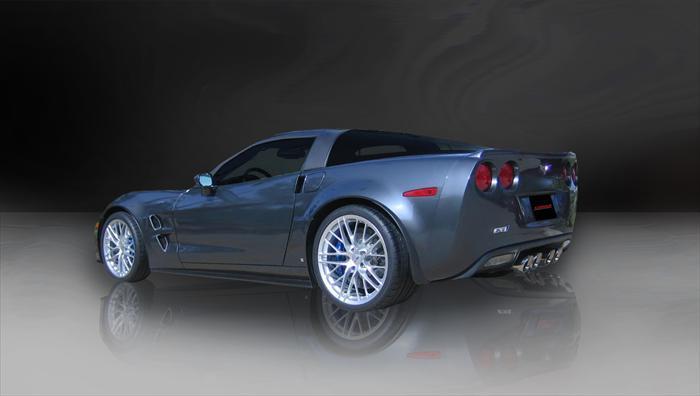 Sport / 3.0 in Cat-Back 4.0 in Twin Tips | 2006-2011 Corvette C6 Z06 ZR1 (14164CB1)