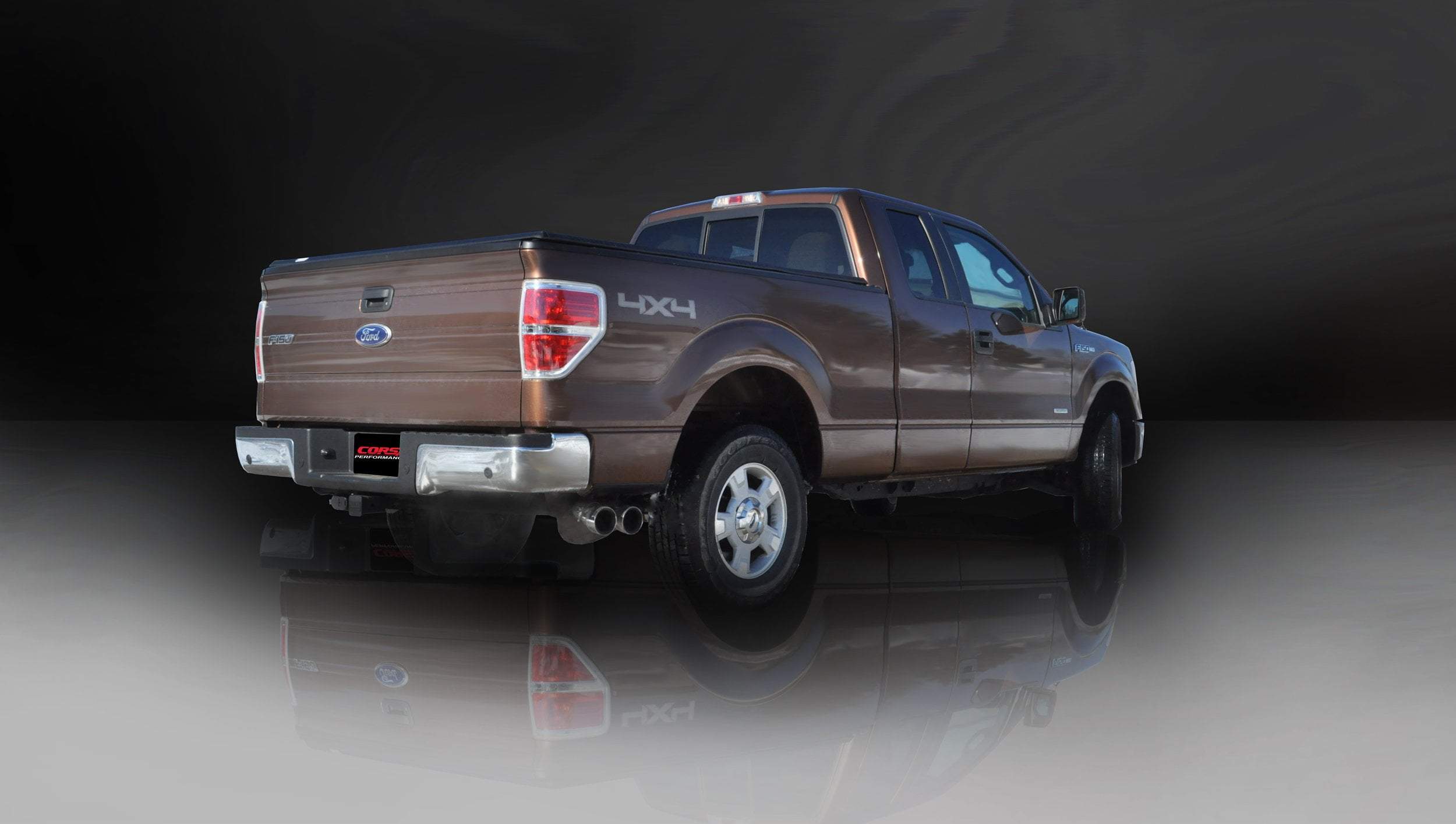 Sport / 3.0 in Cat-Back 4.0 Twin Tips | Ford F-150 EcoBoost 2011-2014 3.5T (14392)