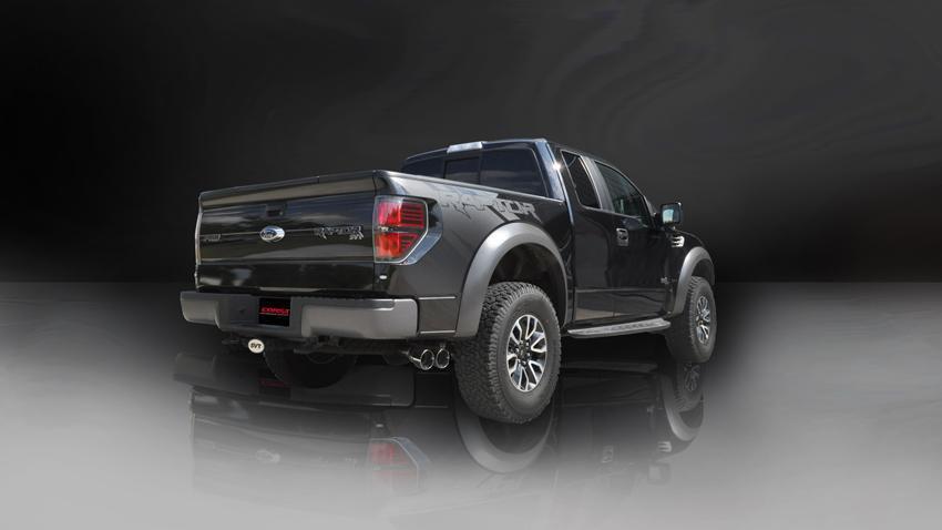 Xtreme / 3.0 in Cat-Back 4.0 in Twin Tips | 2011-2014 Ford F-150, Raptor 6.2L 144 WB (14760)