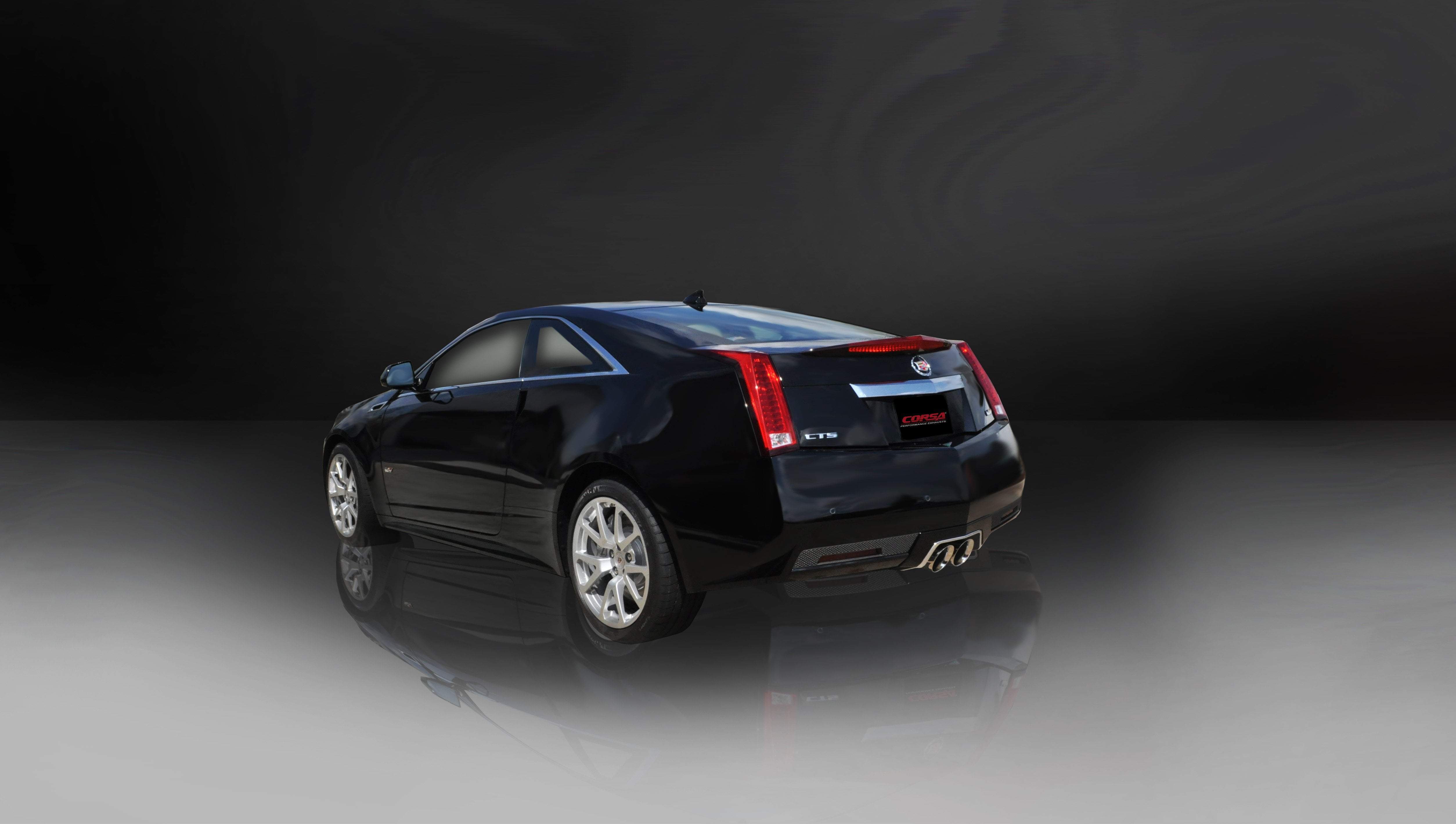 Sport / 2.5 in Axle-Back 4.5 in Single Tips | 2011-2015 CTS-V Coupe (14942)
