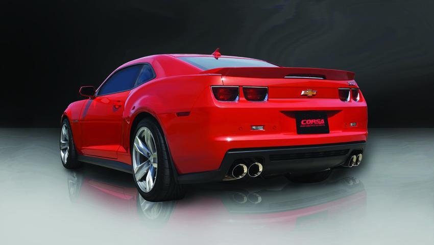 Sport / Cat-Back 4.0 in Twin Tips | 2012-15 Camaro ZL1 Coupe, 2010-15 SS 1LE (14971)